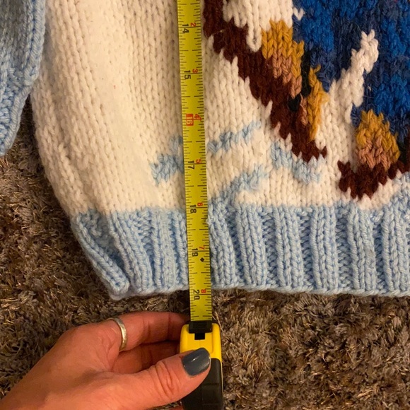 Handmade Knitted Bear Sweater - Picture 2 of 4